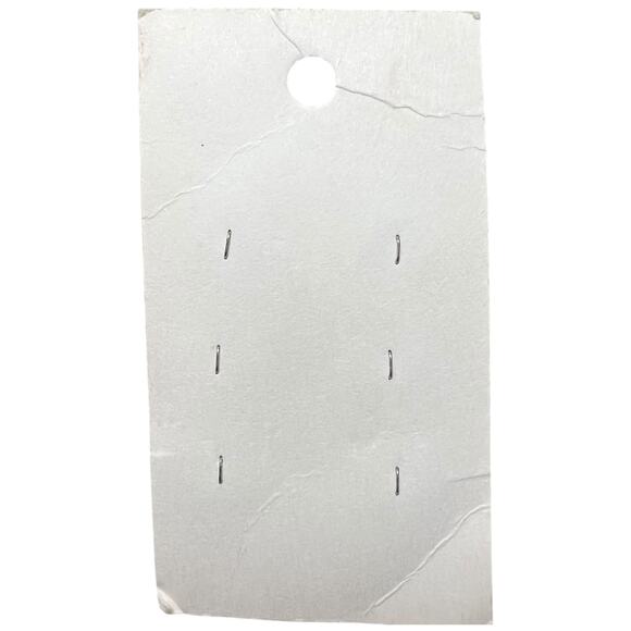 Vintage La Petite Marbled Blue Buttons Set of 6 Washable 5/8 - Picture 2 of 2